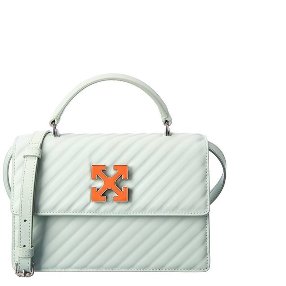 OFF-WHITE Handbags - Off-White Jitney 1.4 Leather Shoulder Bag